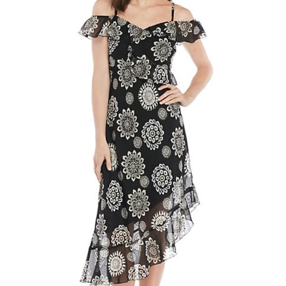 chris mclaughlin Dresses Chris Mclaughlin Dress Cold Shoulder Black